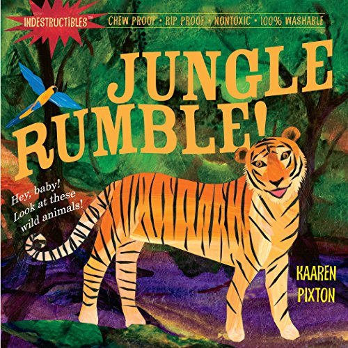 Indestructibles: Jungle Rumble!: Chew Proof · Rip Proof · Nontoxic · 100% Washable (Book for Babies, Newborn Books, Safe to Chew) von Workman Publishing